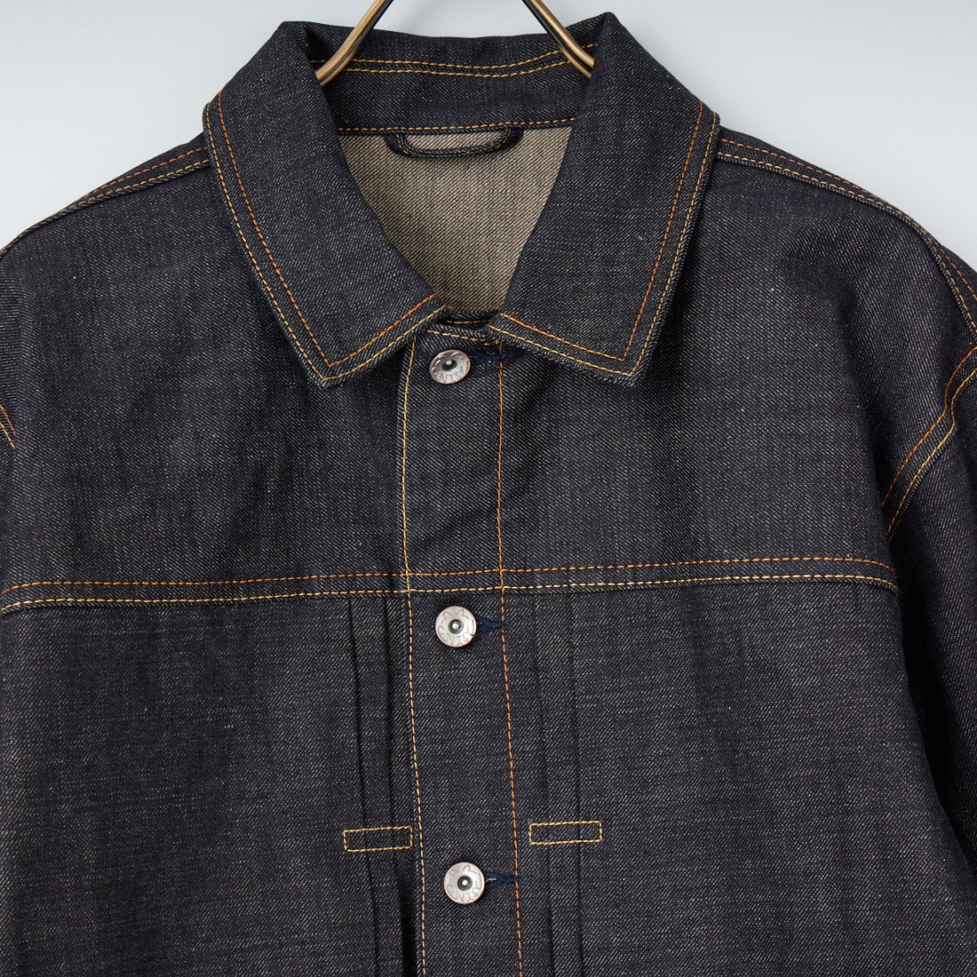 EVISU [エヴィス] ロゴカモメ刺繍 デニムジャケット [2ESHTM6DJ1001