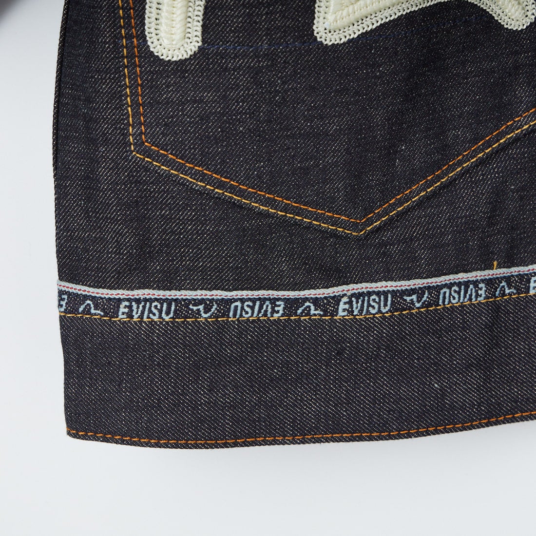 EVISU [エヴィス] ロゴカモメ刺繍 デニムジャケット [2ESHTM6DJ1001] INDIGO