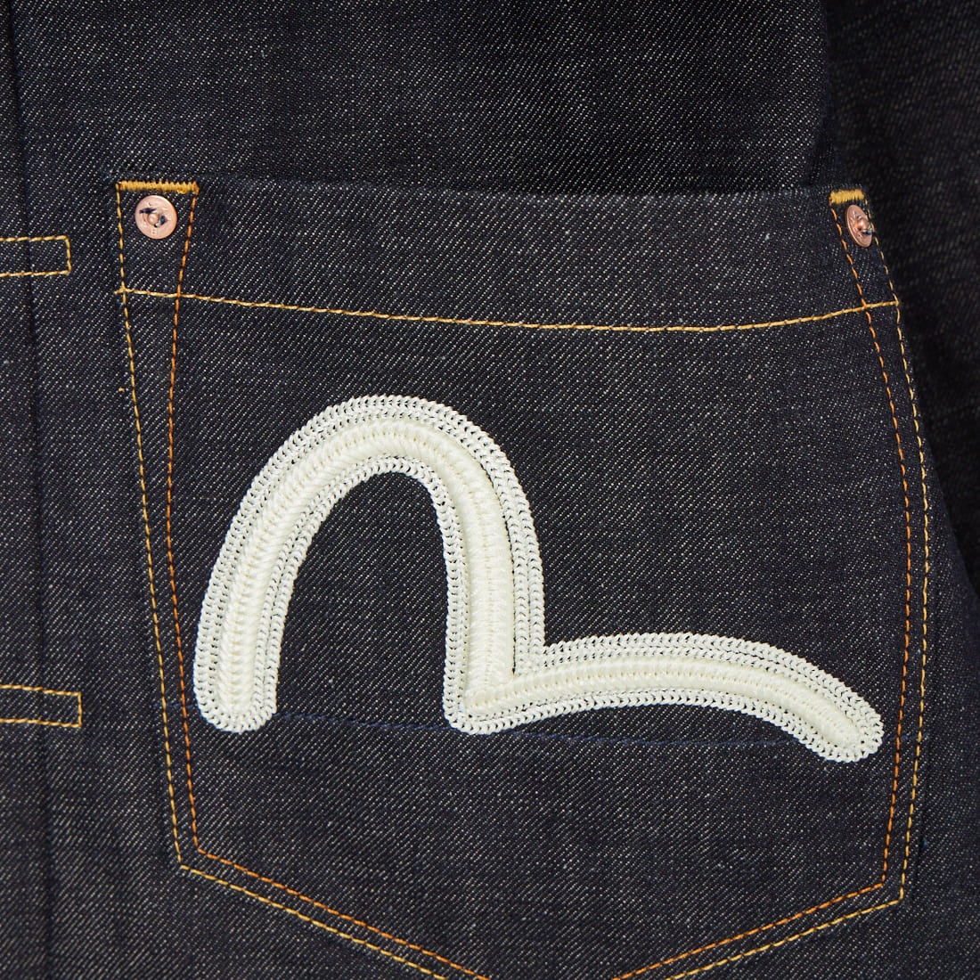 EVISU [エヴィス] ロゴカモメ刺繍 デニムジャケット [2ESHTM6DJ1001] INDIGO