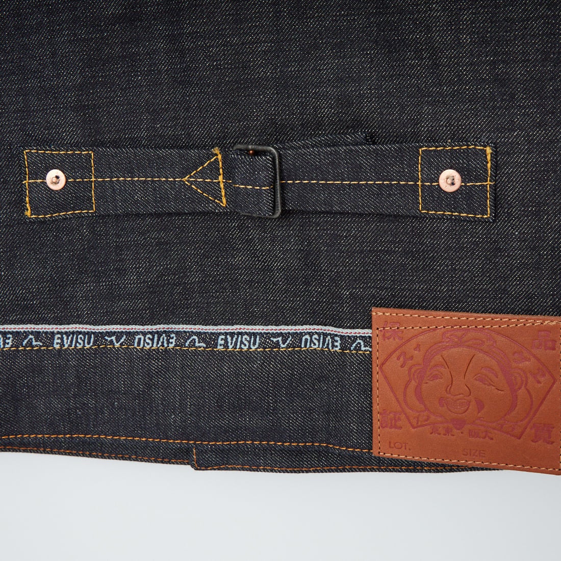 EVISU [エヴィス] ロゴカモメ刺繍 デニムジャケット [2ESHTM6DJ1001