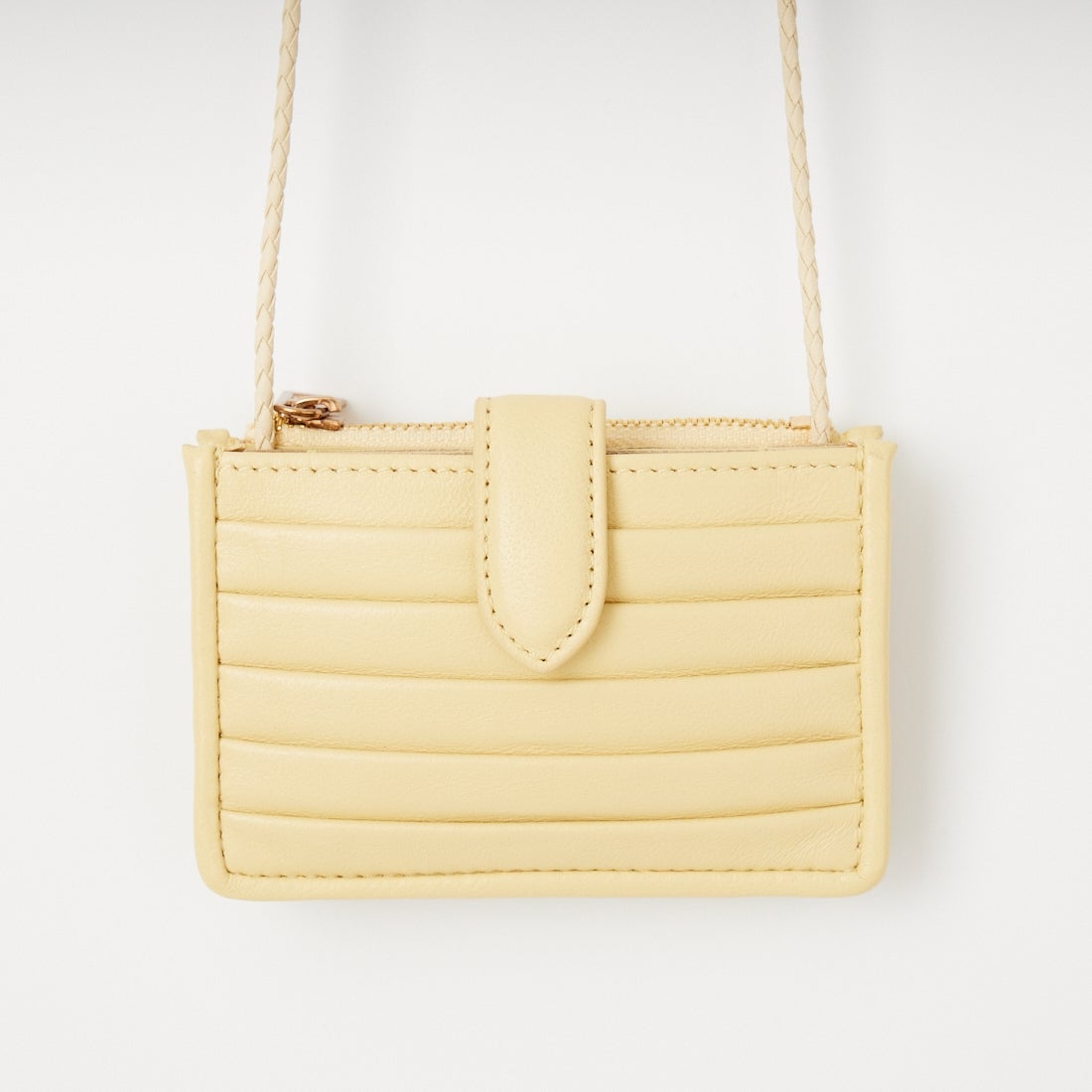 BOGKI [ボグキ] RIPPLE ストラップ付きウォレット [S24AW01] 85 LEMON B