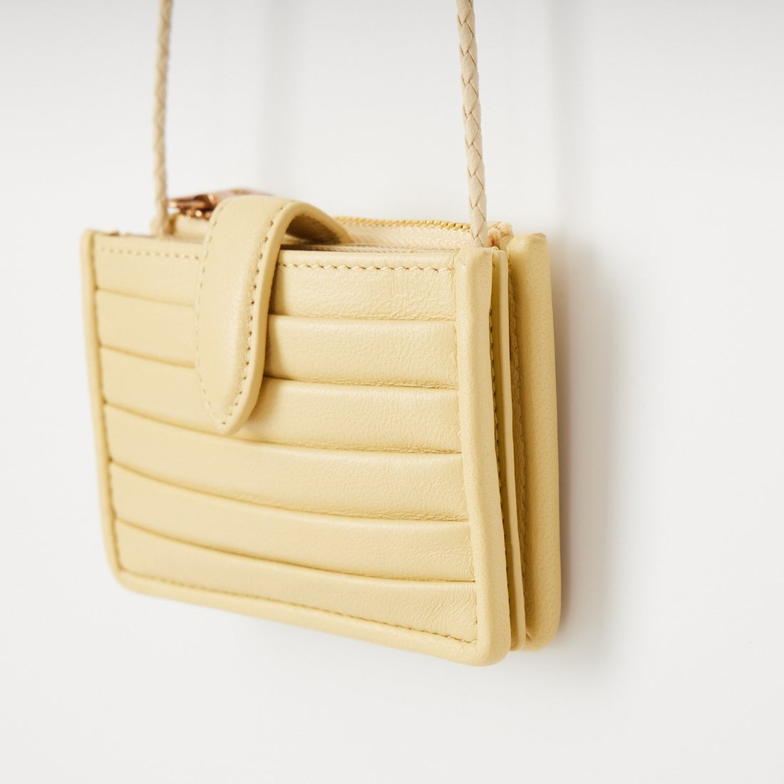 BOGKI [ボグキ] RIPPLE ストラップ付きウォレット [S24AW01] 85 LEMON B