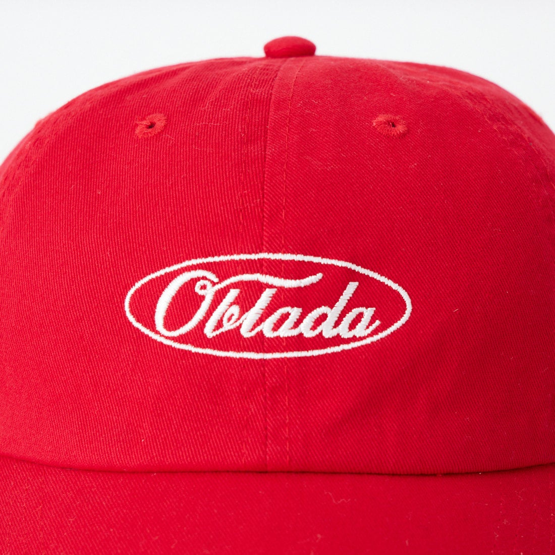 Oblada [オブラダ] オーバルロゴキャップ [F2510IT08] RED