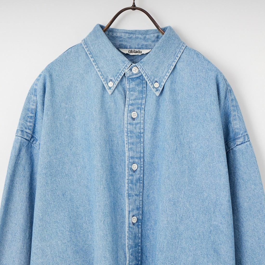 Oblada [オブラダ] IVY ビッグデニムシャツ [F2510SH06] BLUE