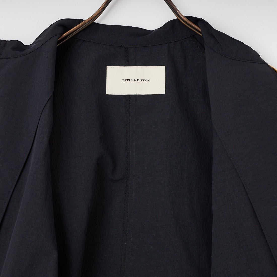 STELLA CIFFON [ステラシフォン] ナイロンブルゾン [ST1-25101] 80 BLACK