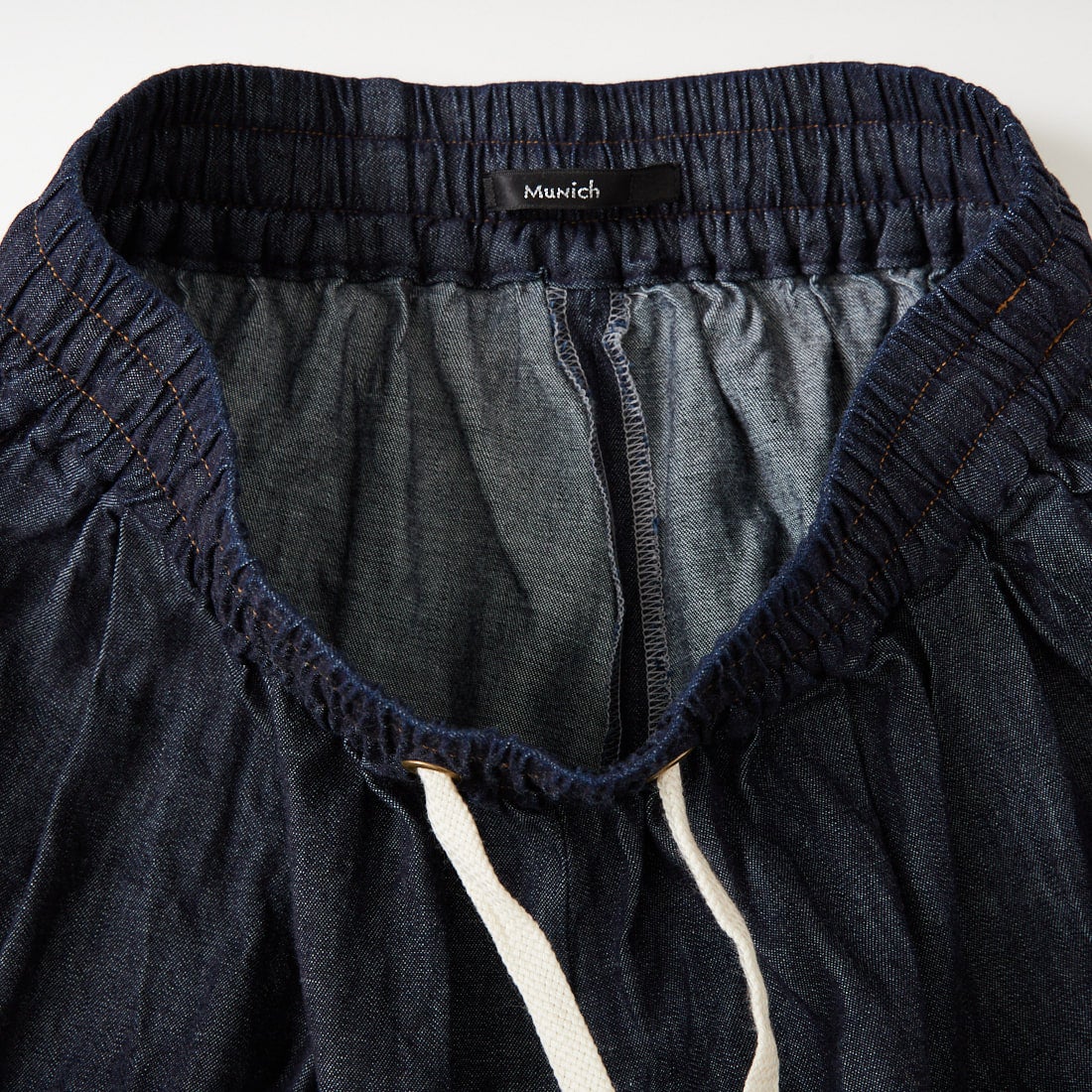 Munich [ミューニック] 6ozスラブデニムワイドパンツ [MN252P23] 028 NVY