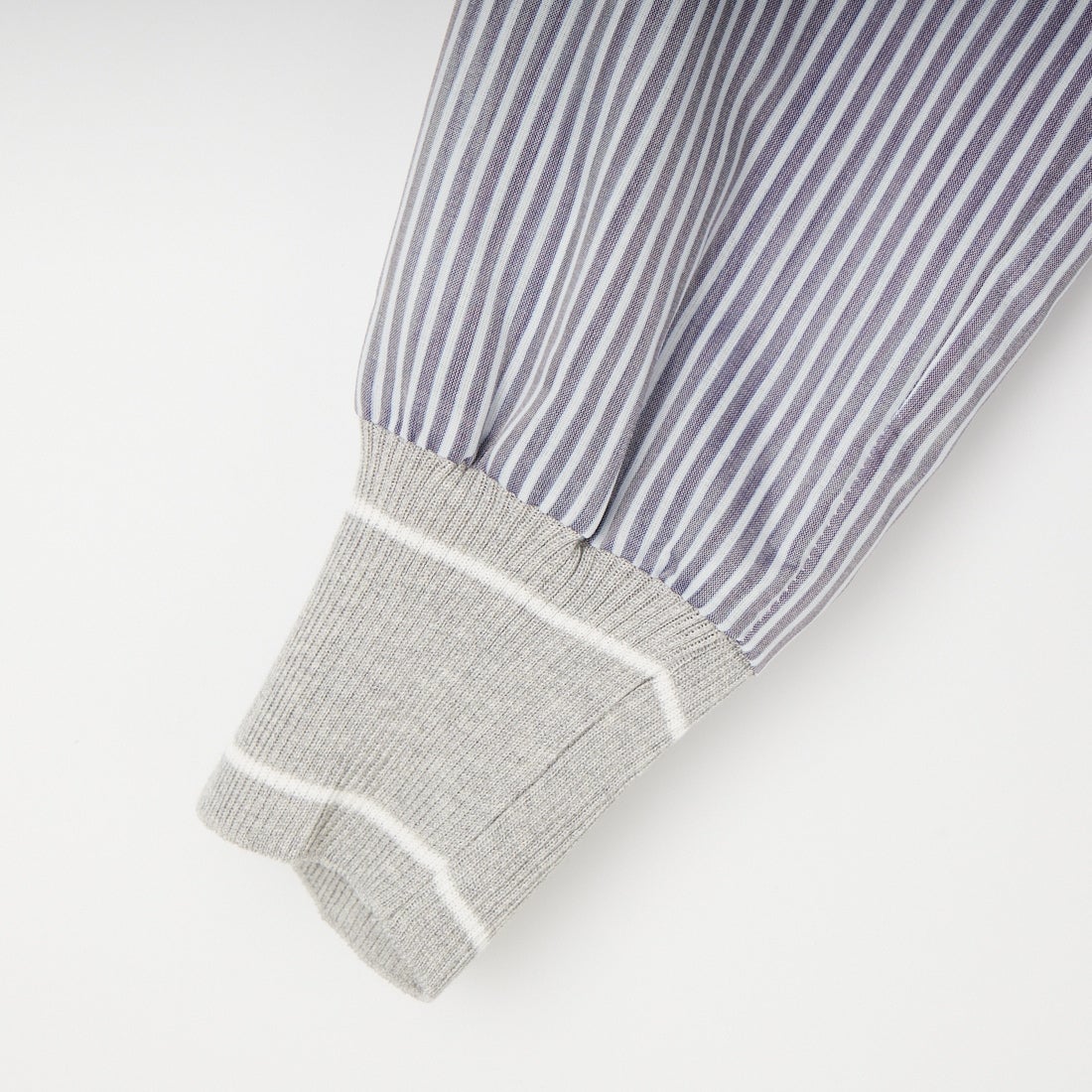 Munich [ミューニック] シアーボイル×ニットリブカフスシャツ [MN261T36] 028 NVY