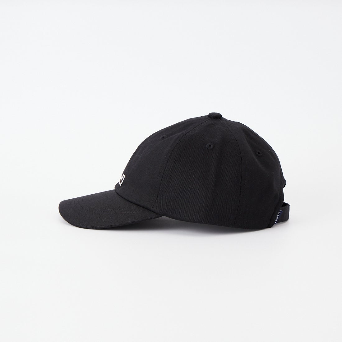 LACOSTE [ラコステ] コットンツイルLロゴキャップ [RK067] 011 BLACK
