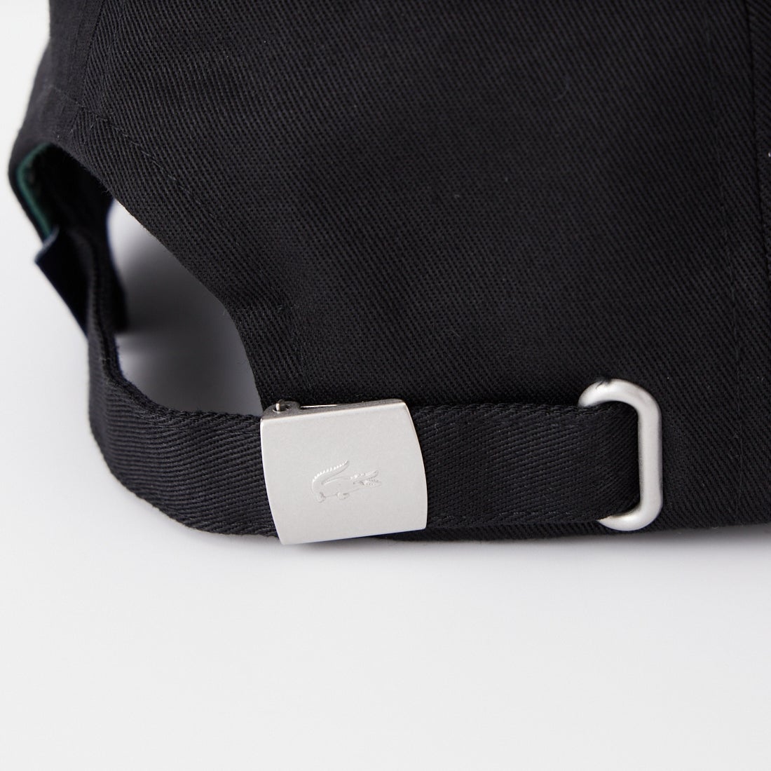 LACOSTE [ラコステ] コットンツイルLロゴキャップ [RK067] 011 BLACK