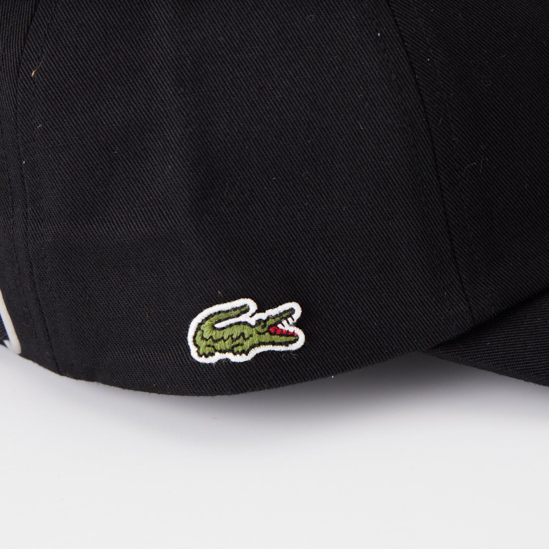 LACOSTE [ラコステ] コットンツイルLロゴキャップ [RK067] 011 BLACK