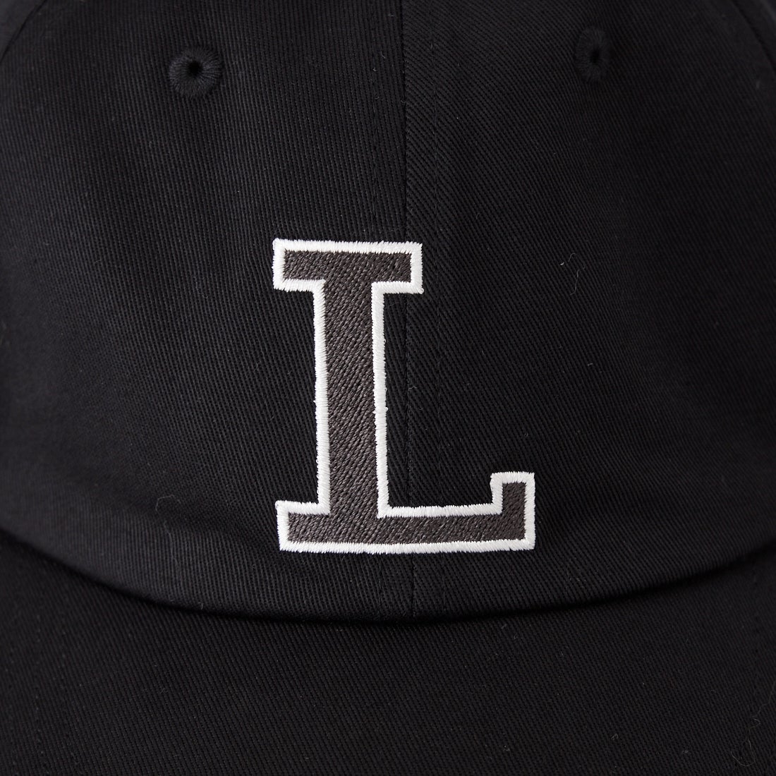 LACOSTE [ラコステ] コットンツイルLロゴキャップ [RK067] 011 BLACK