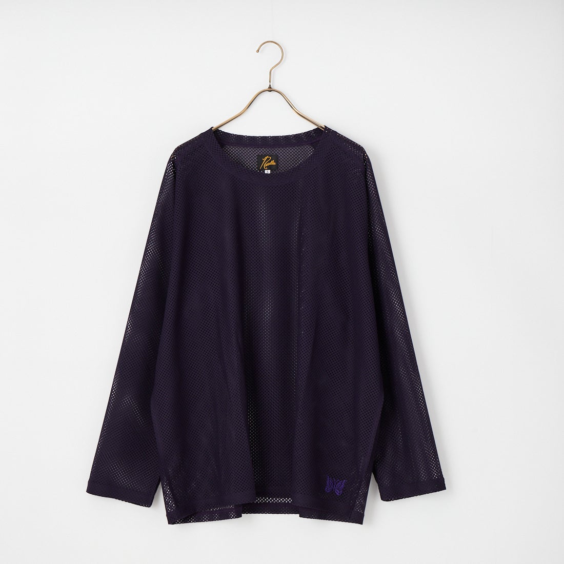 Needles [ニードルズ] ロングスリーブUネックTシャツ [SX433