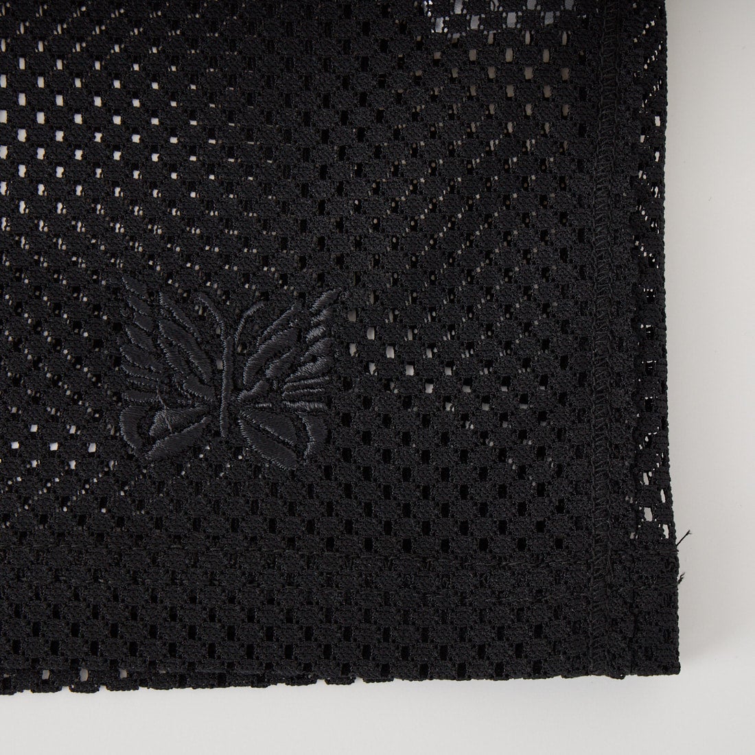 Needles [ニードルズ] ロングスリーブUネックTシャツ [SX433] C BLACK