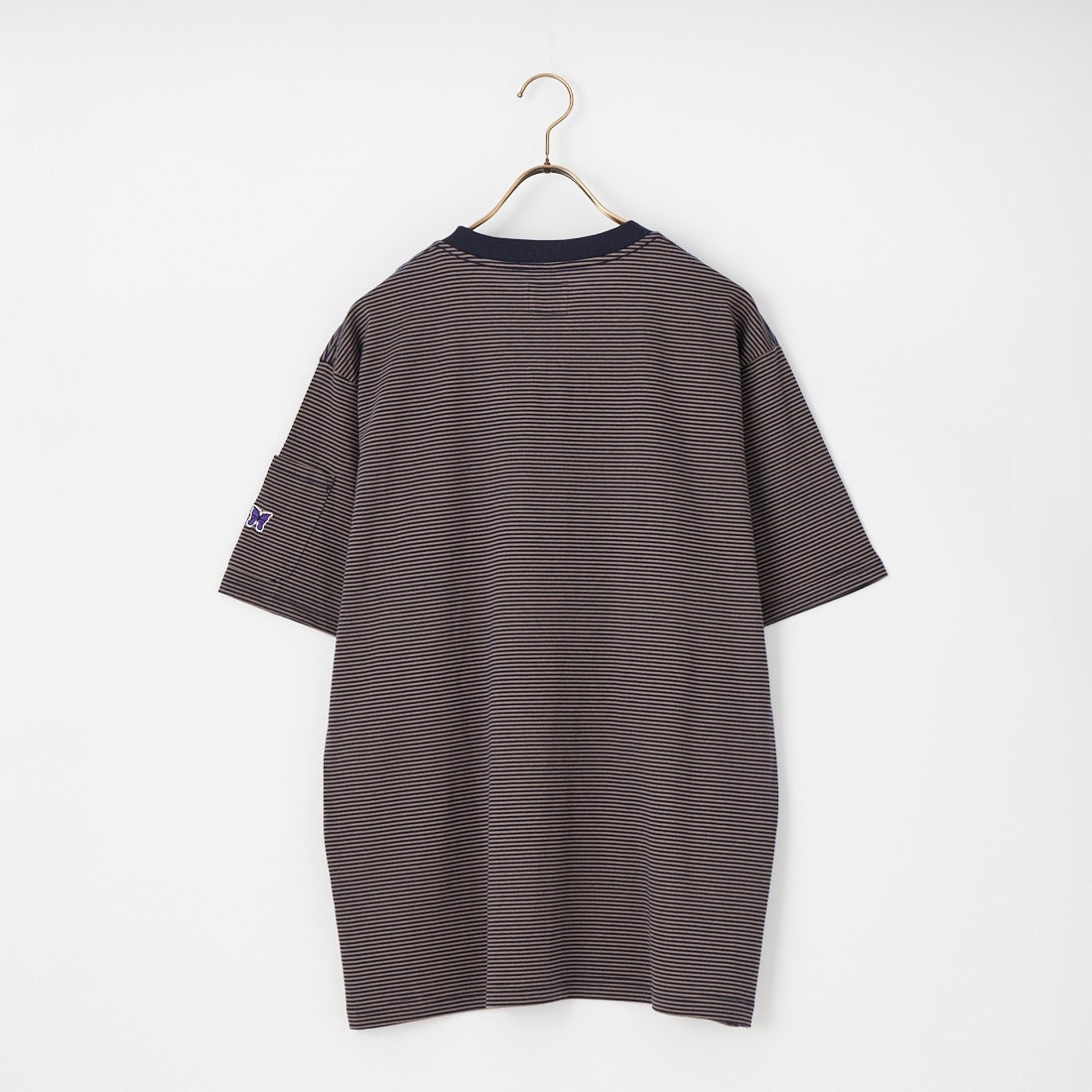 Needles [ニードルズ] ショートスリーブクルーネックTシャツ [SX446] B NVY/MOCH