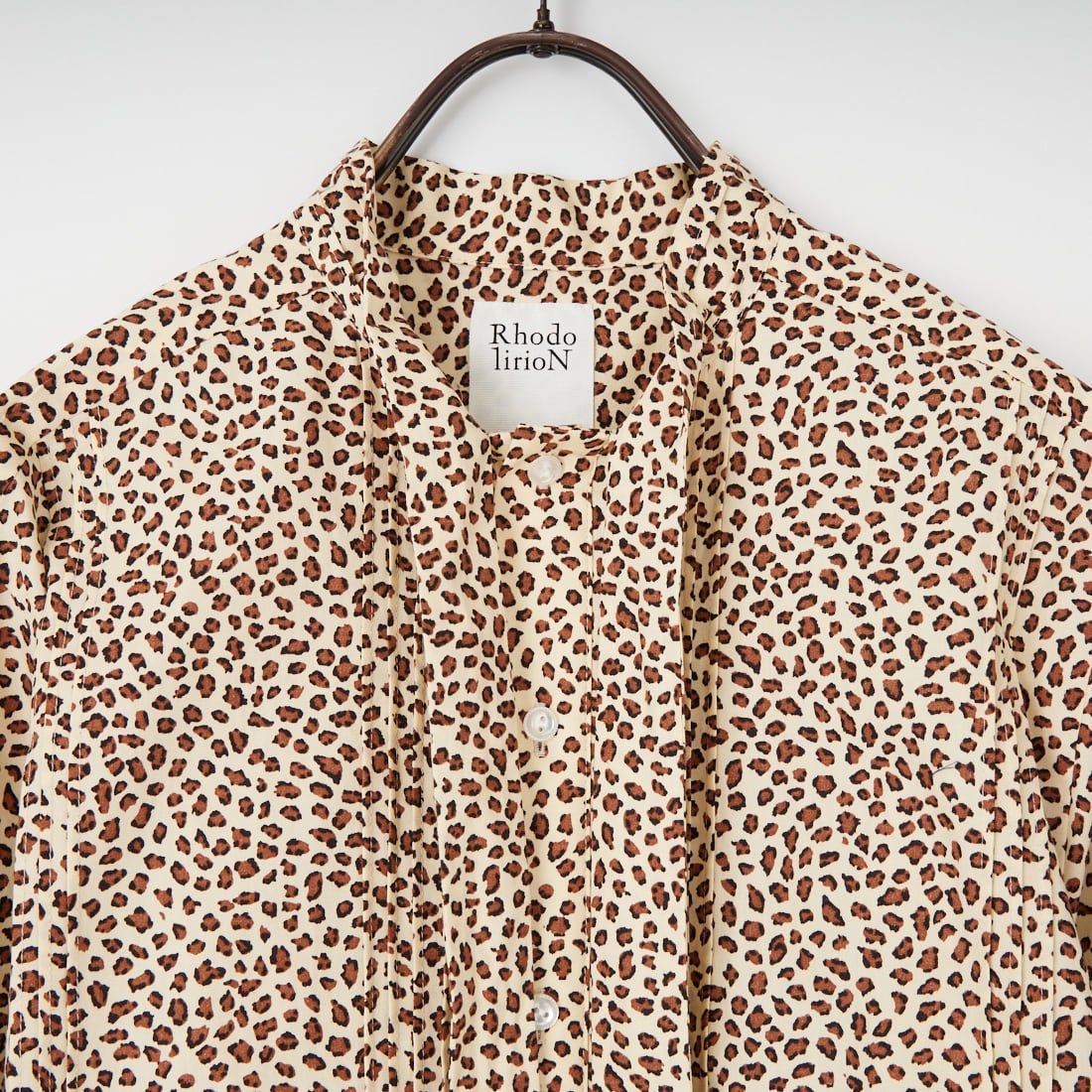 RhodolirioN [ロドリリオン] リボンタイブラウス [SW1032] C LEOPARD
