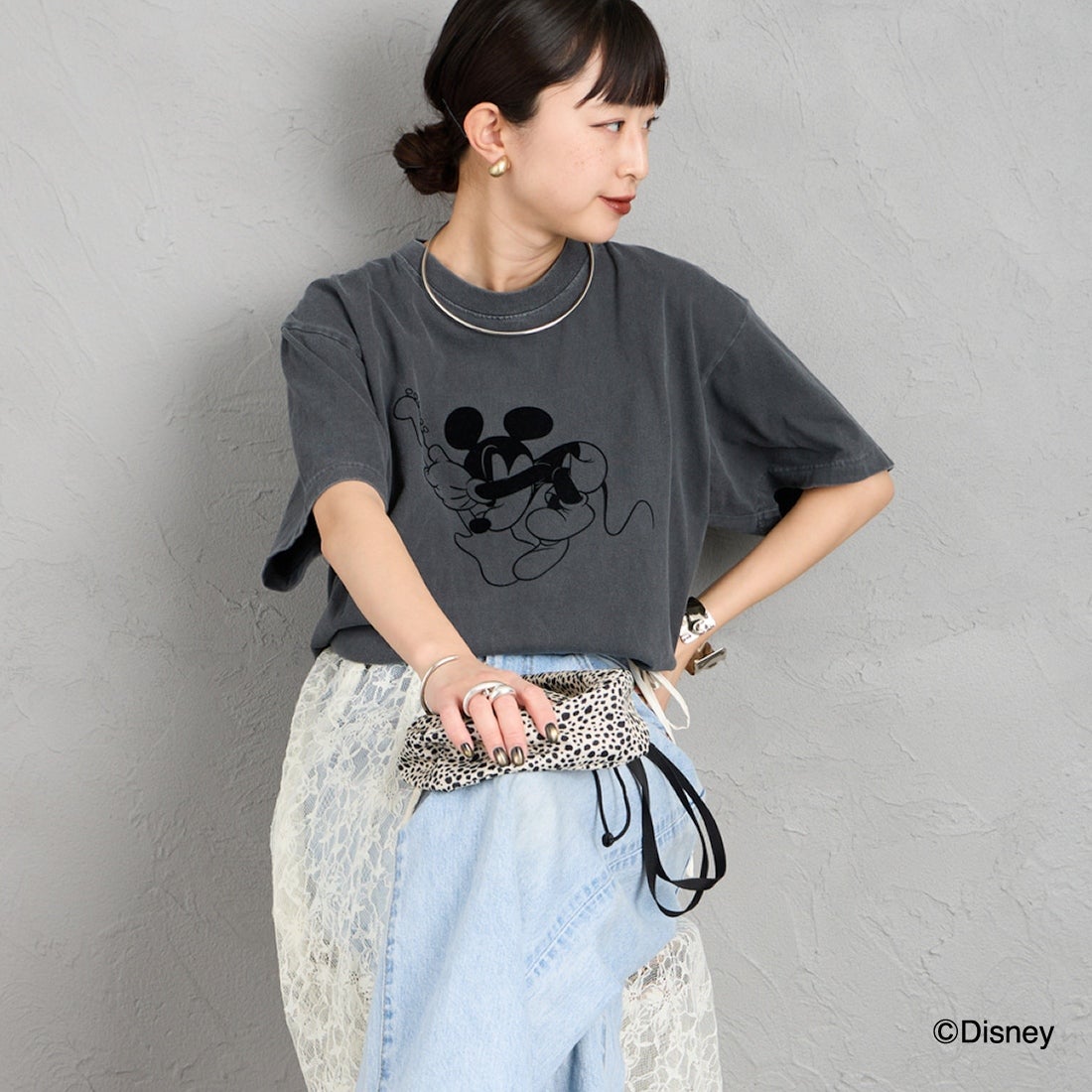 CHARCOAL&&モデル身長：150cm 着用サイズ：M&&