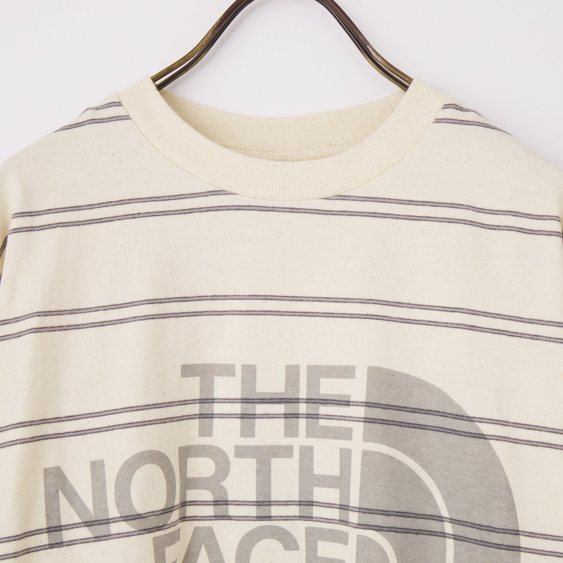 THE NORTH FACE PURPLE LABEL [ザ ノースフェイス パープルレーベル] フィールドロングスリーブストライプTシャツ [N26ST027] ST STONE