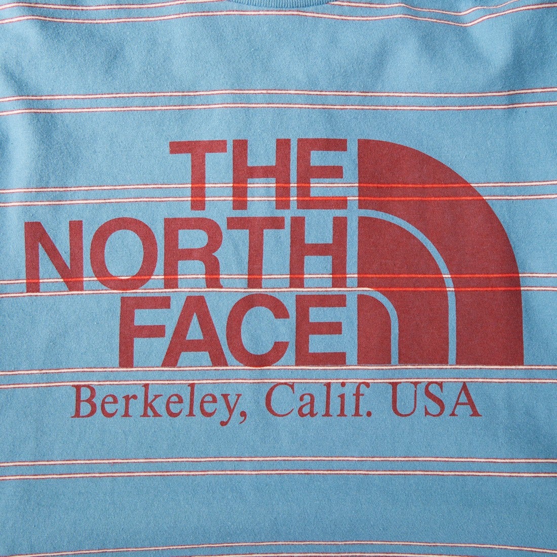 THE NORTH FACE PURPLE LABEL [ザ ノースフェイス パープルレーベル] フィールドロングスリーブストライプTシャツ [N26ST027] BL BLUE