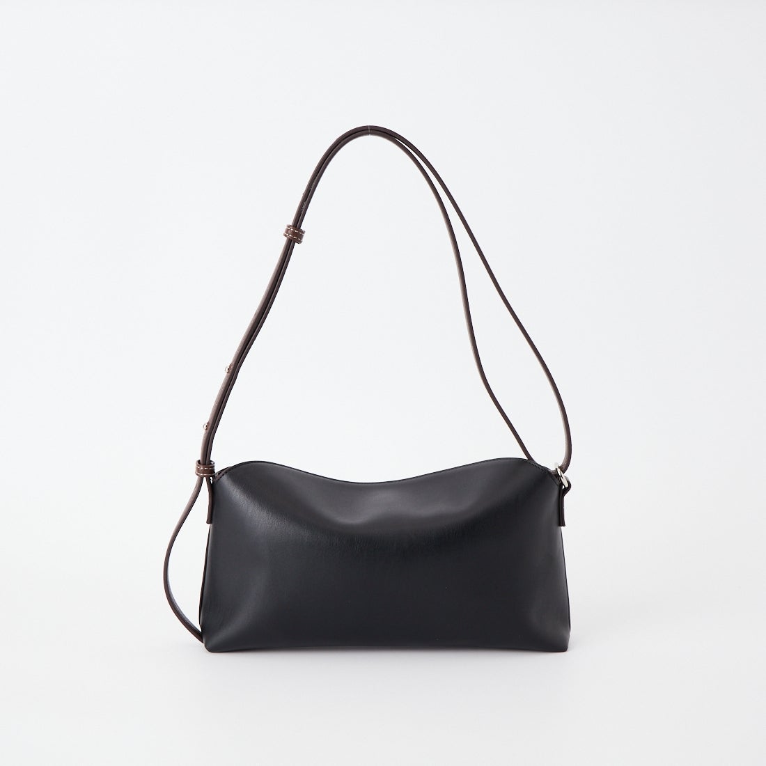 &MyuQ [アンドミューク] UPIS COLORS レザーバッグ [MCB126] BLACK