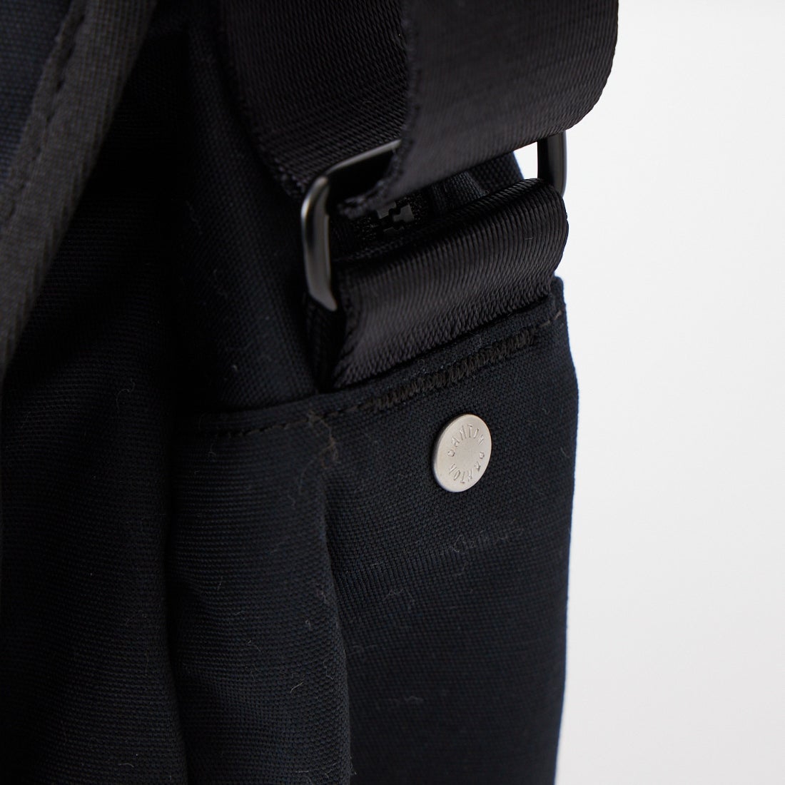 DANTON [ダントン] キャンバスショルダーバッグ [OBERKAMPF] BLACK