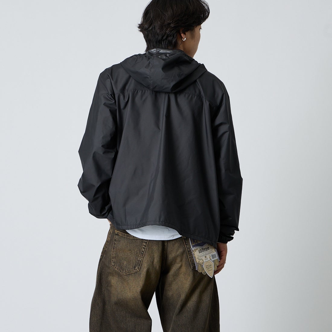 patagonia [パタゴニア] メンズ ライト&バリアブルジャケット [20495] BLK &&モデル身長：179cm 着用サイズ：M&&