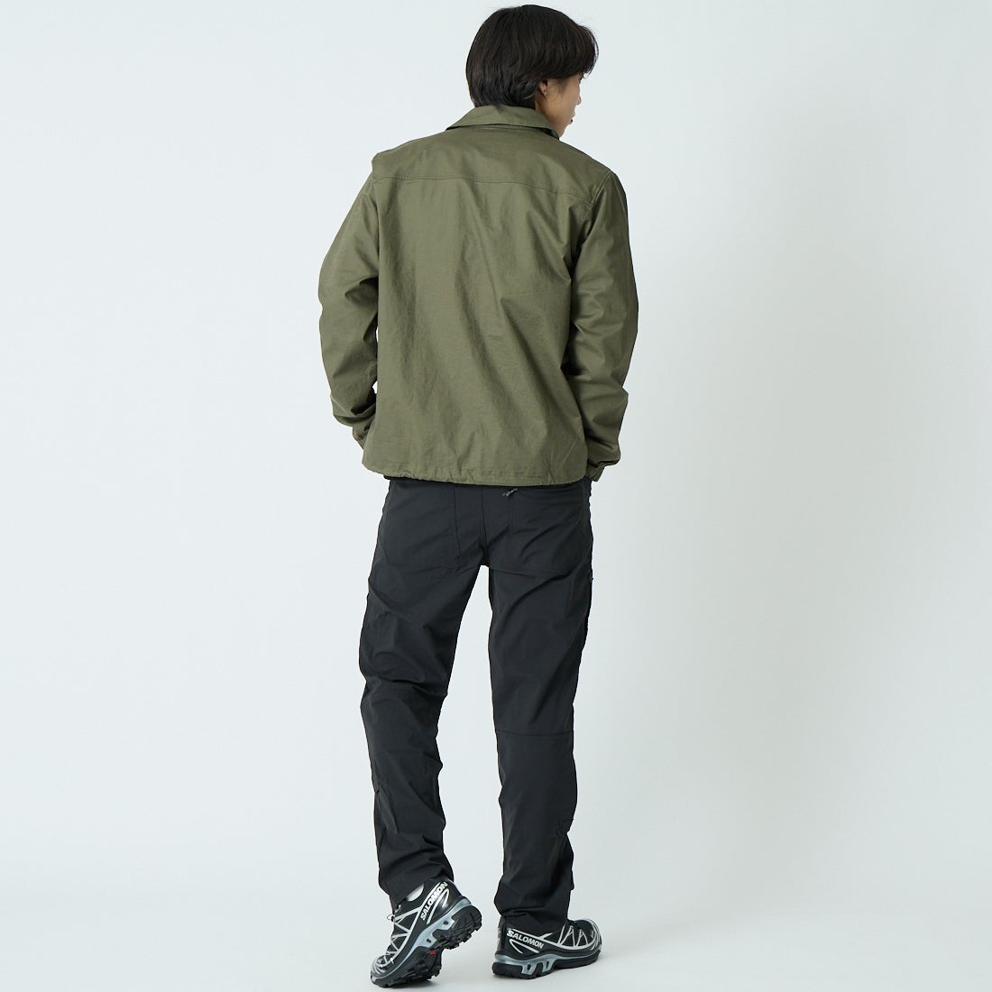 patagonia [パタゴニア] メンズ ライトウェイトオールウェア アンラインドジャケット [20465] BSNG &&モデル身長：179cm 着用サイズ：M&&