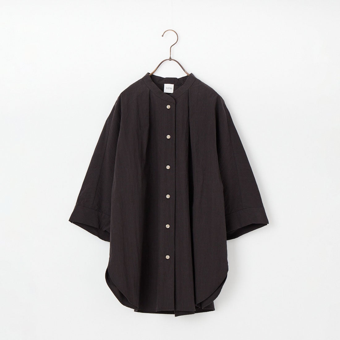 YENN [イエン] ラウンドフォームシャツ [Y261-11005]｜ジーンズ