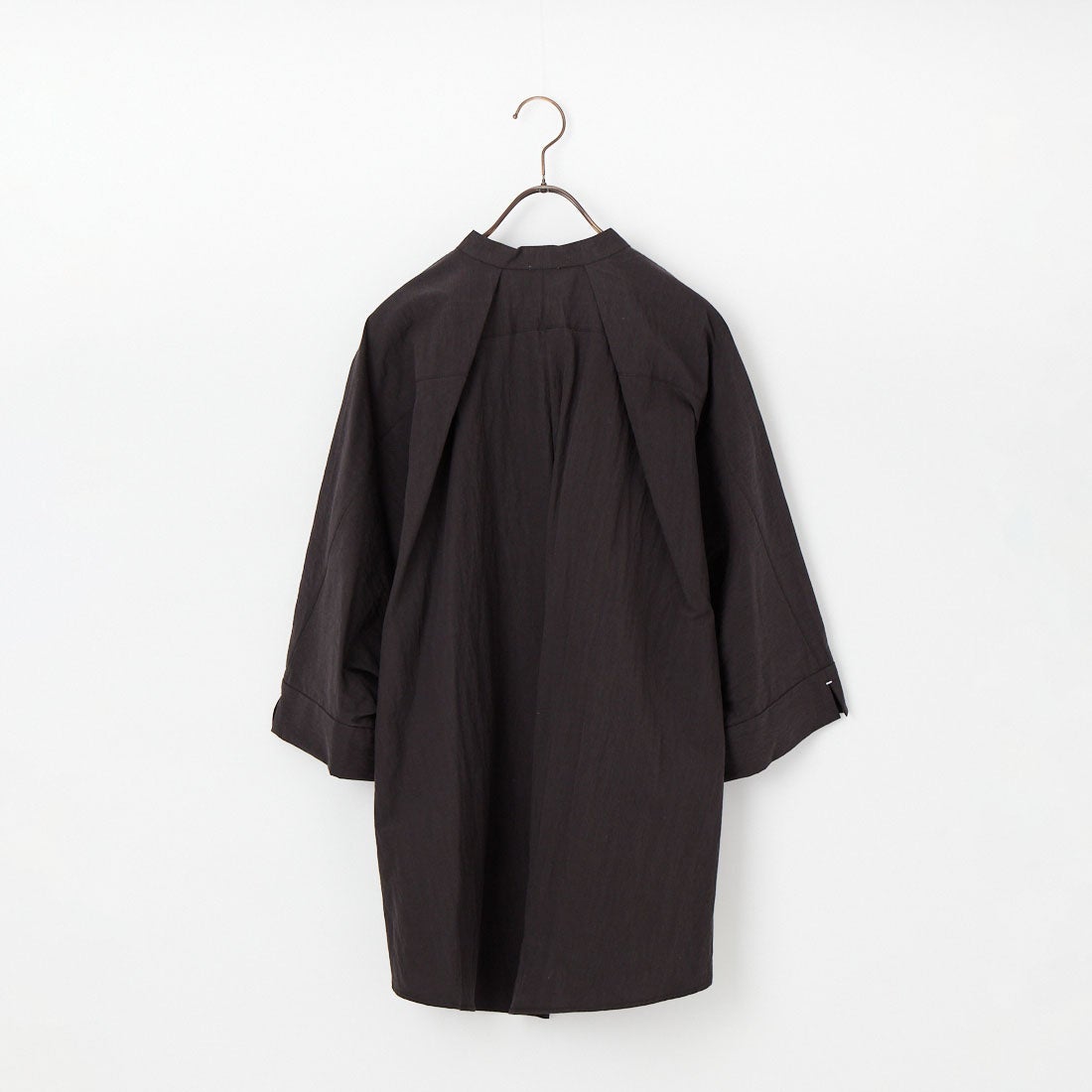 YENN [イエン] ラウンドフォームシャツ [Y261-11005] BLACK