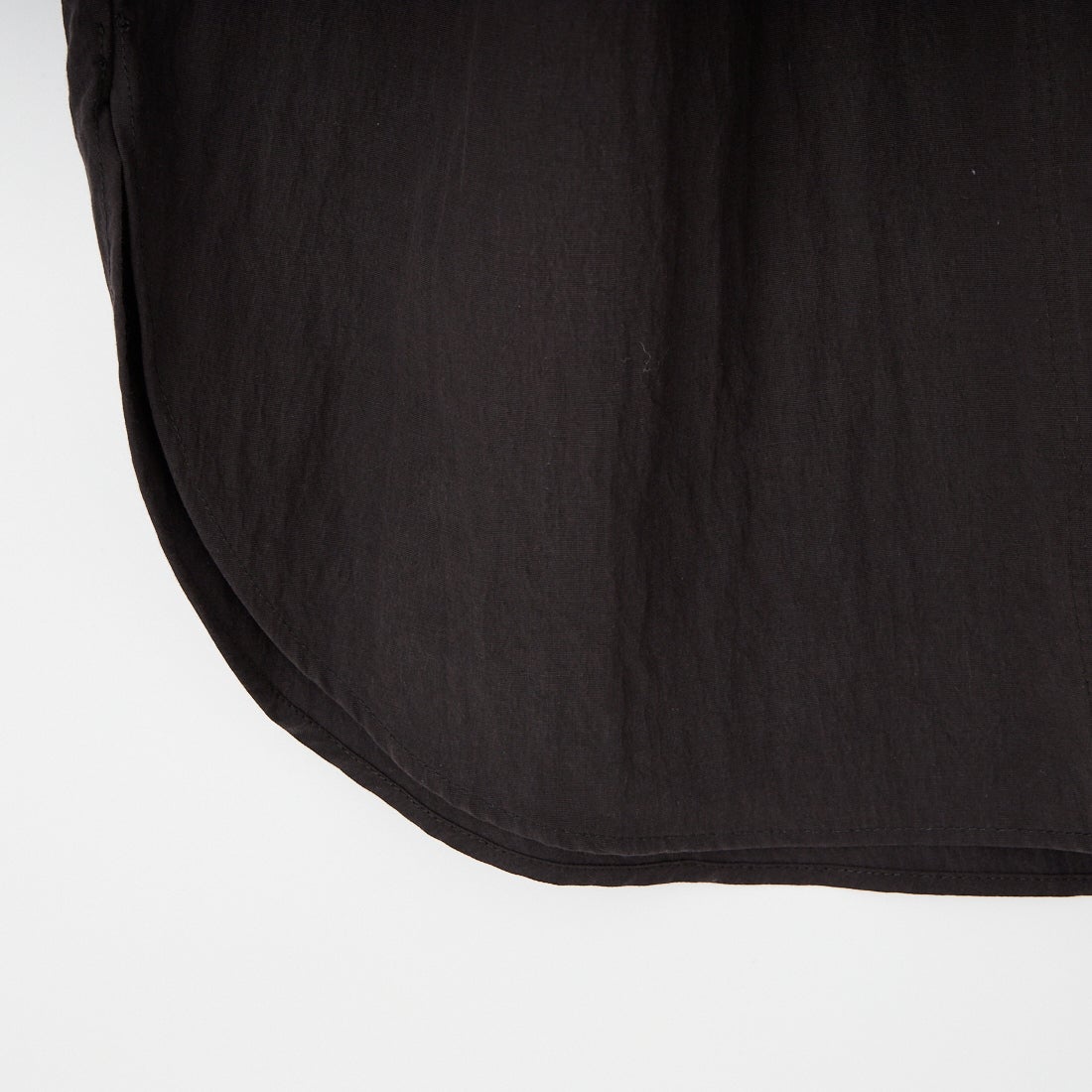 YENN [イエン] ラウンドフォームシャツ [Y261-11005] BLACK