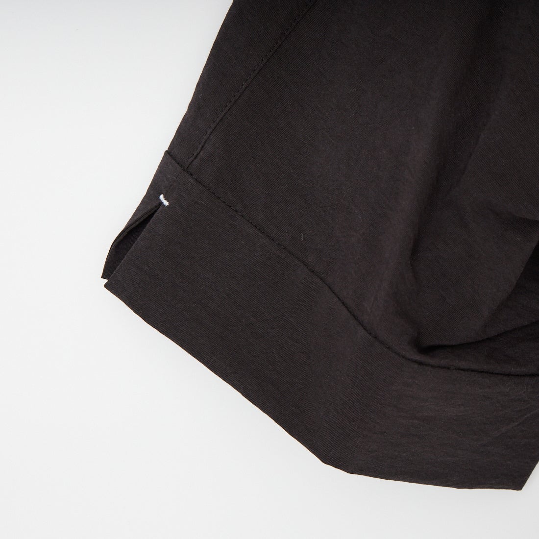 YENN [イエン] ラウンドフォームシャツ [Y261-11005] BLACK