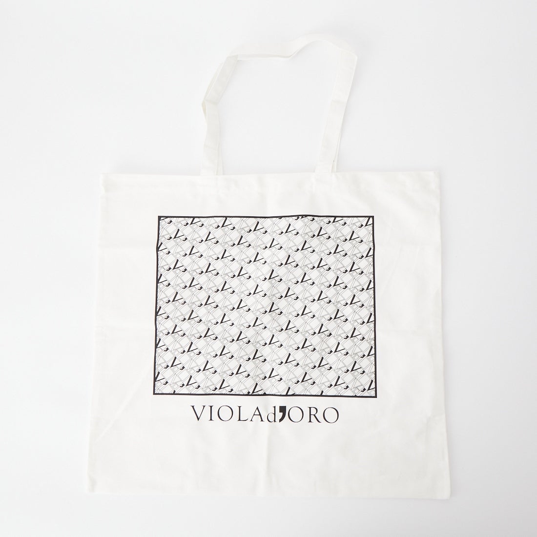 VIOLAd'ORO [ヴィオラドーロ] TRERO イタリアンWフェイスレザートートバッグ [V-1585] BLACK/GRAY