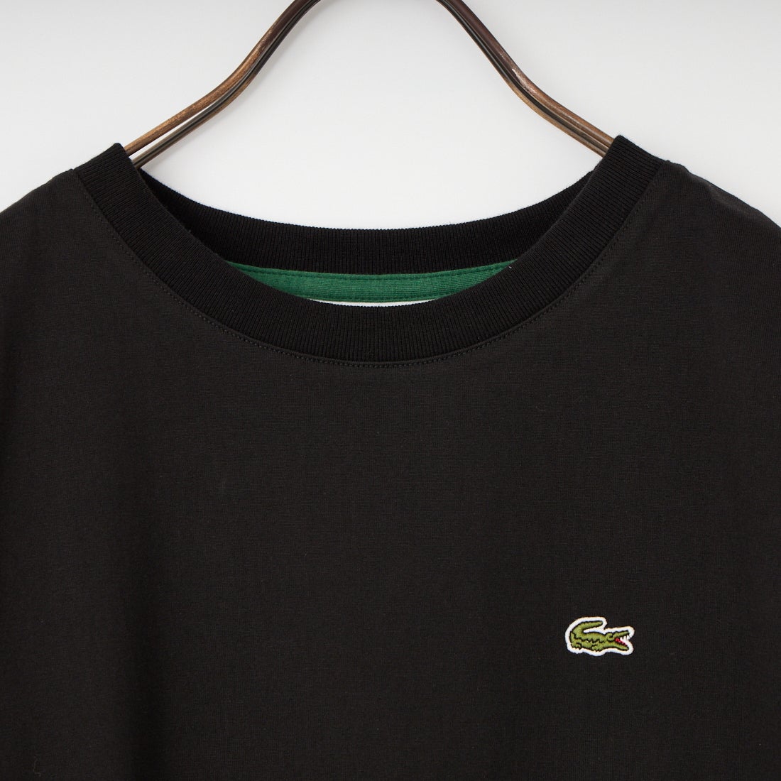 LACOSTE [ラコステ] キャップスリーブTシャツ [TF024] 031 BLACK