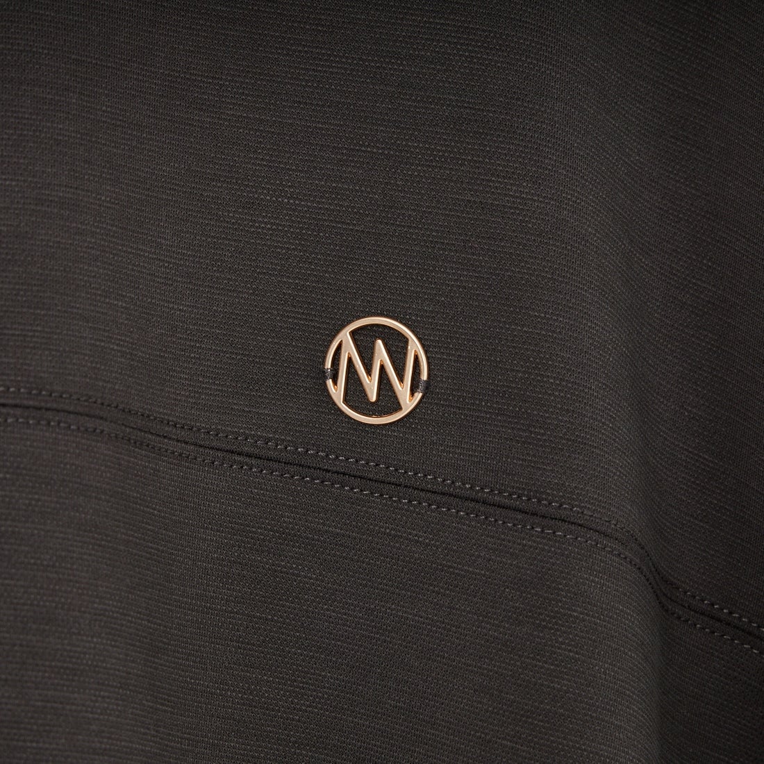 YENN [イエン] ステッチワークTシャツ [Y261-82020] CHARCOAL