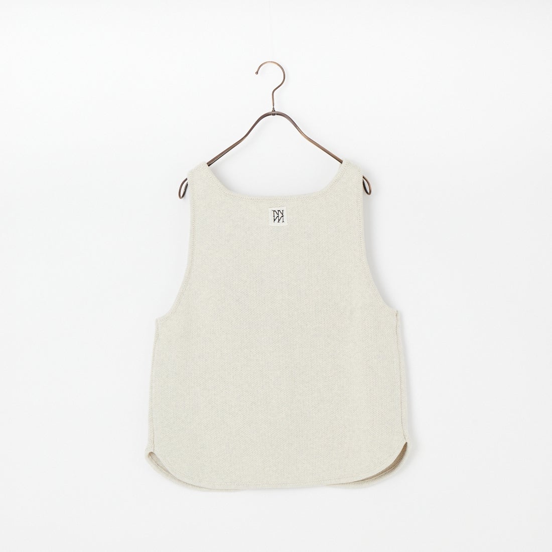 YENN [イエン] ボートネックニットベスト [Y261-91017] L/GRAY