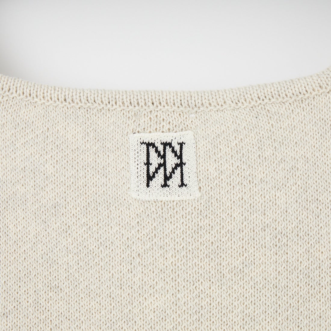 YENN [イエン] ボートネックニットベスト [Y261-91017] L/GRAY