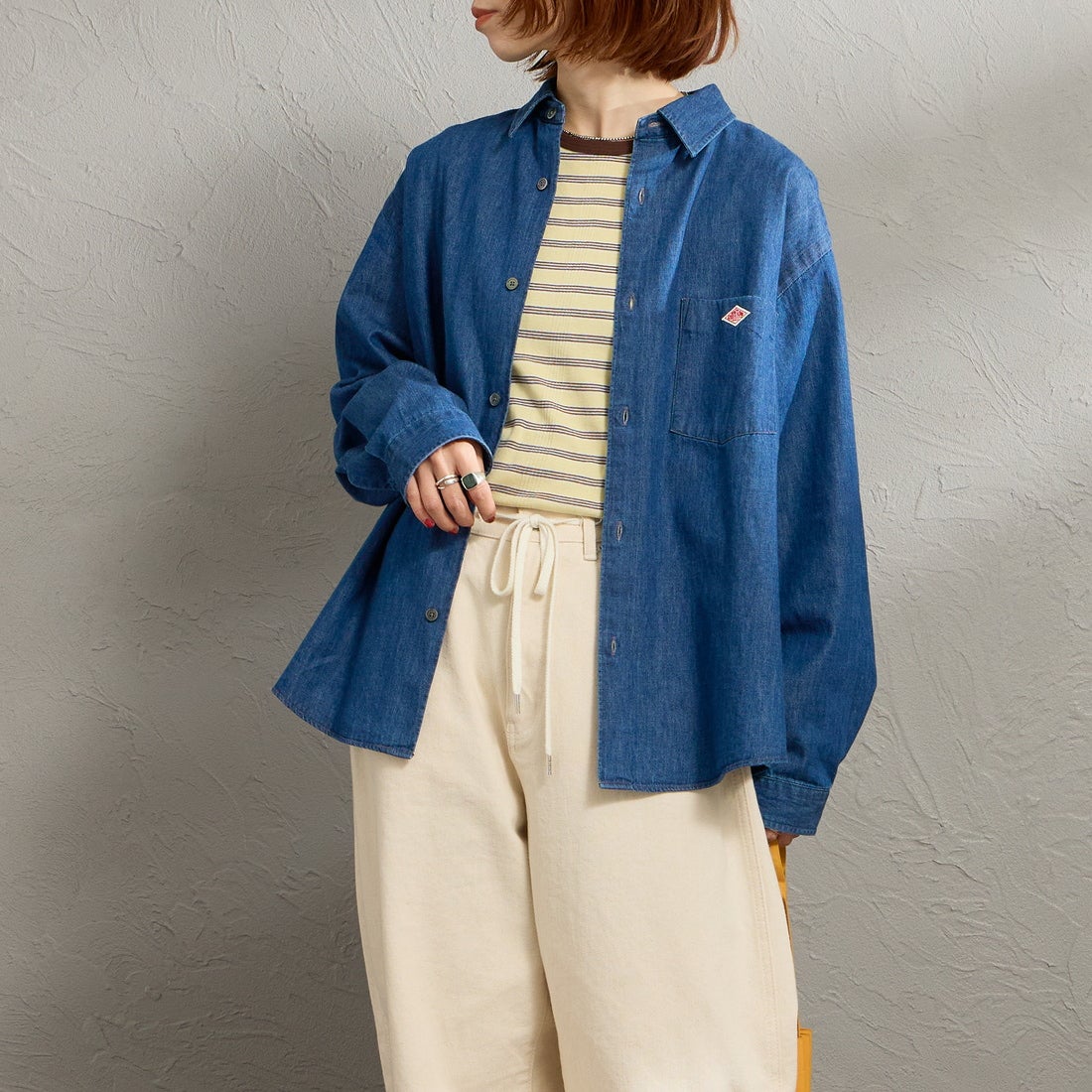 LT.INDIGO&&モデル身長：158cm 着用サイズ：38&&