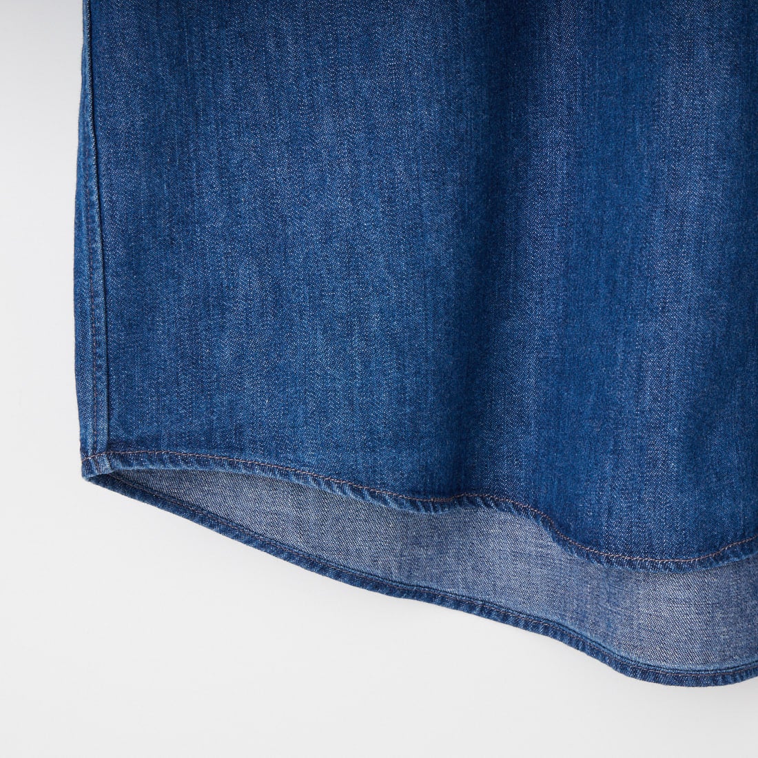 DANTON [ダントン] デニムダンガリー レギュラーカラーシャツ [DT-B0442DUG] LT.INDIGO