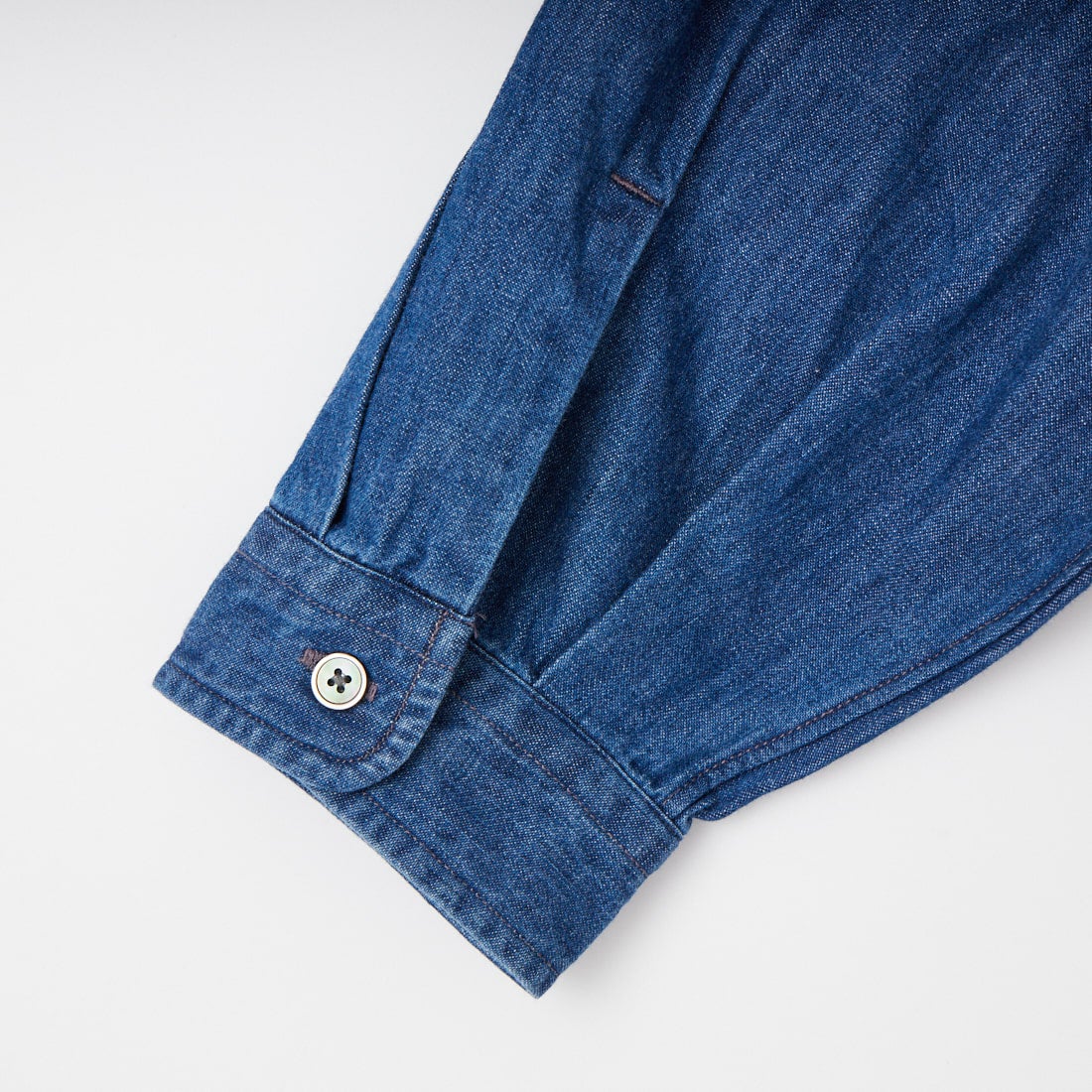 DANTON [ダントン] デニムダンガリー レギュラーカラーシャツ [DT-B0442DUG] LT.INDIGO