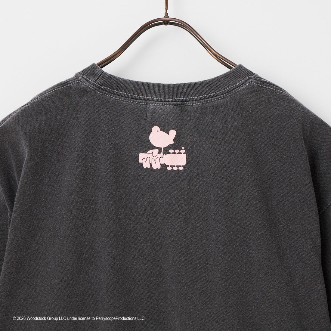 GOOD ROCK SPEED [グッドロックスピード] 別注 WOODSTOCK ロックプリントTシャツ [INTN-069-JF] CHARCOAL