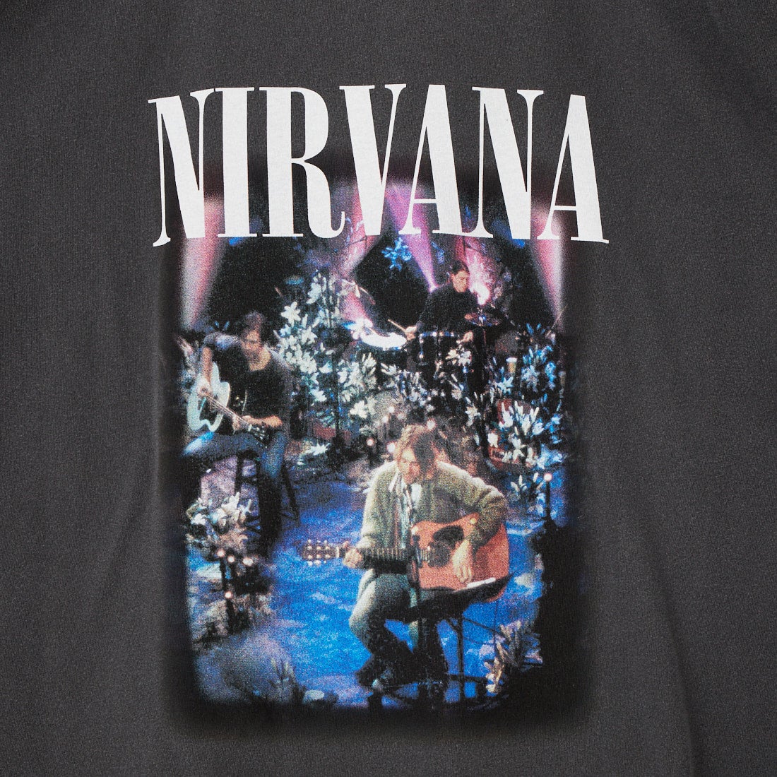GOOD ROCK SPEED [グッドロックスピード] 別注 NIRVANA プリントロックTシャツ [INTN-067-JF] CHARCOAL