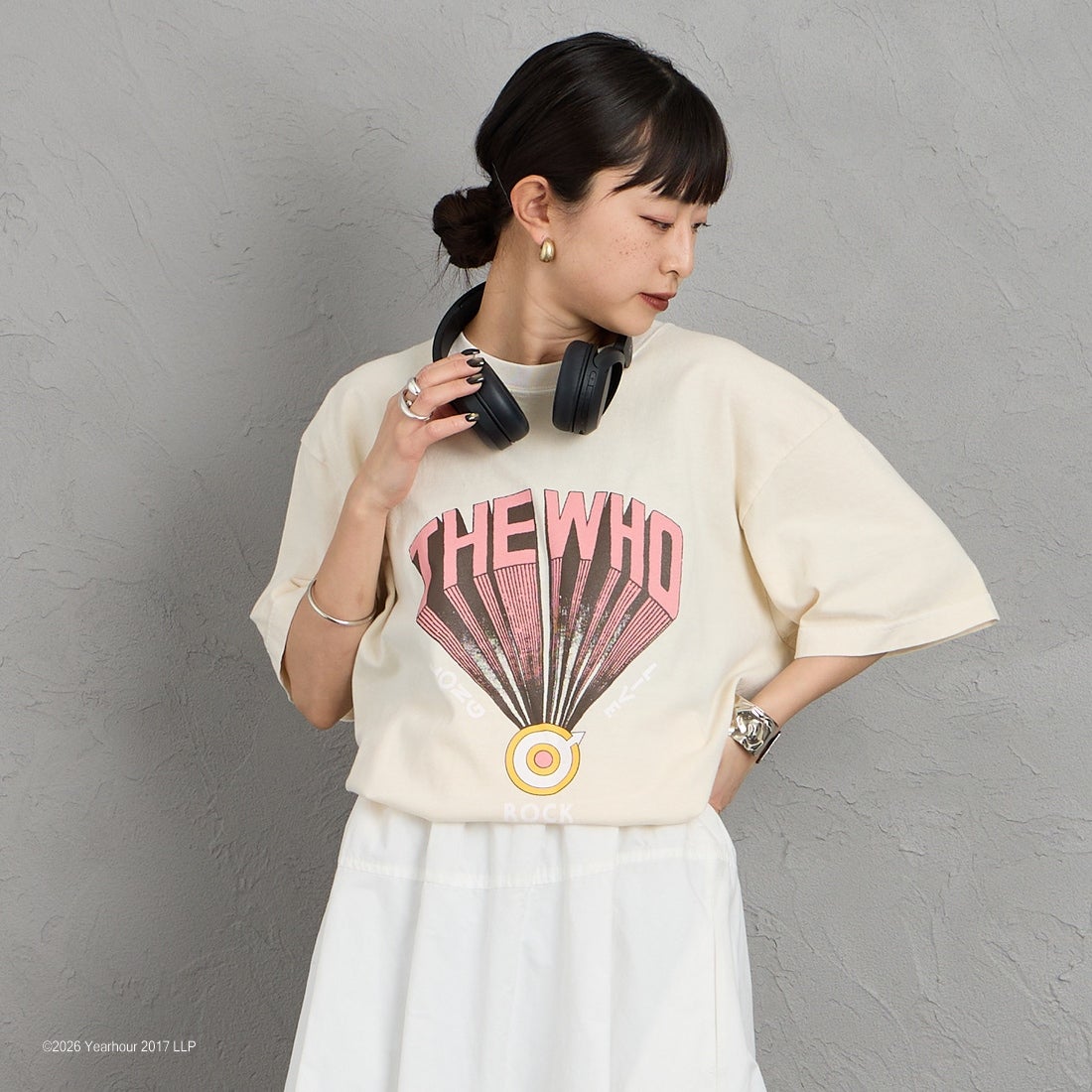 BEIGE&&モデル身長：150cm 着用サイズ：M&&