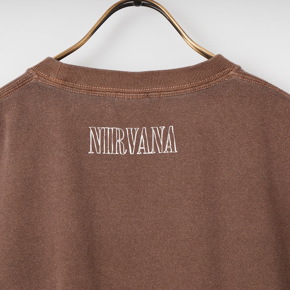 GOOD ROCK SPEED [グッドロックスピード] 別注 NIRVANA ロックプリントTシャツ [INTN-066-JF] BROWN