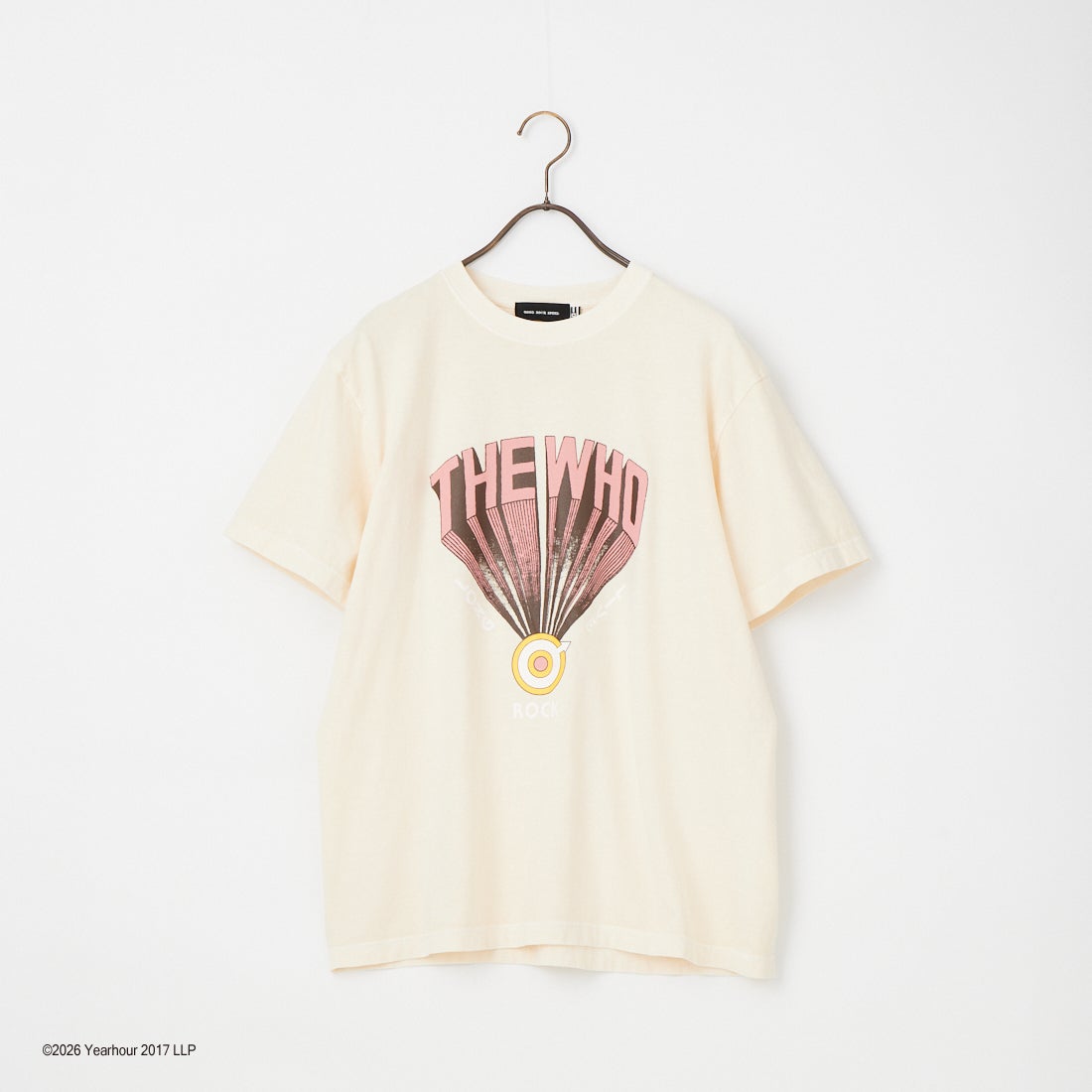 GOOD ROCK SPEED [グッドロックスピード] 別注 THE WHO ロックプリントTシャツ [INTN-068-JF] BEIGE