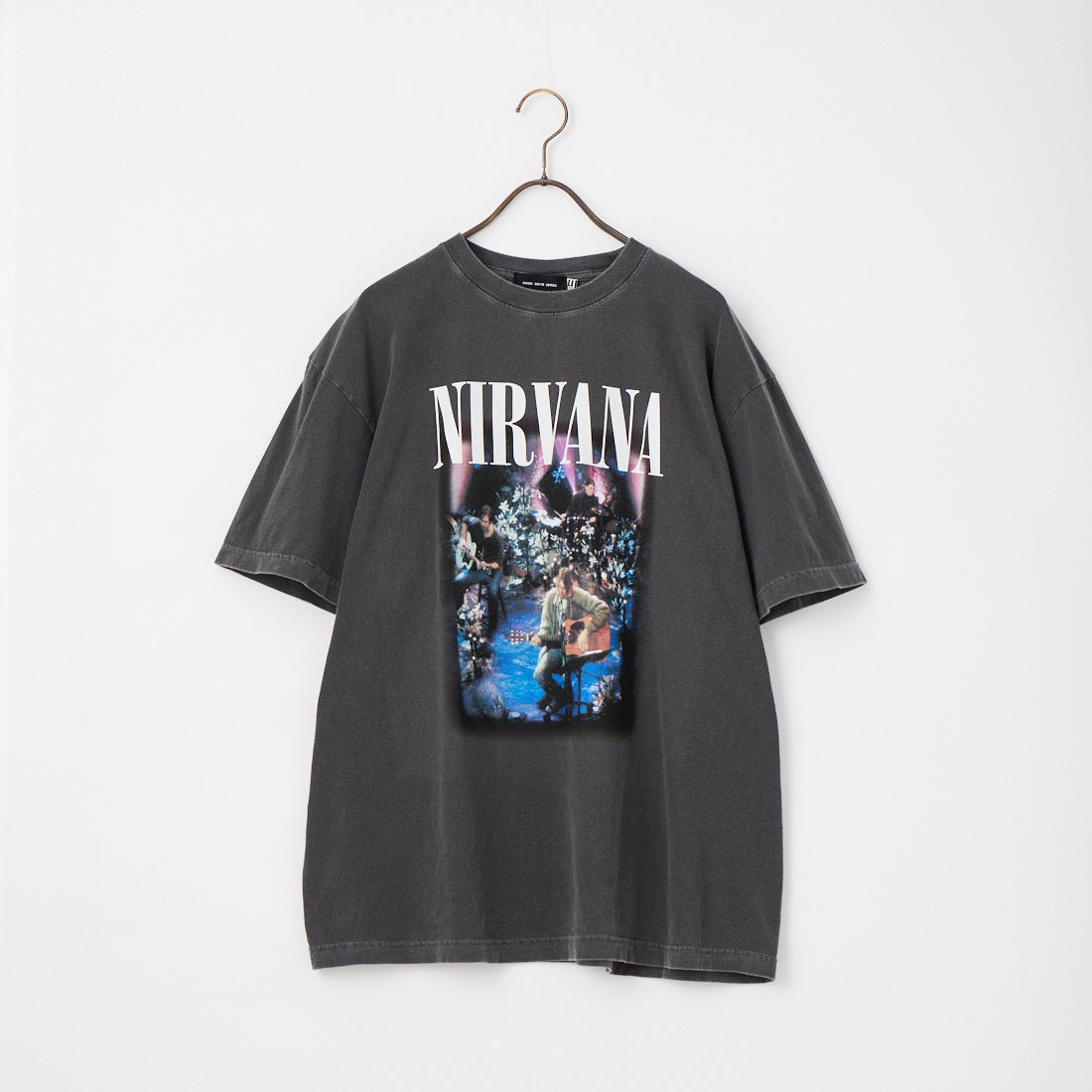 GOOD ROCK SPEED [グッドロックスピード] 別注 NIRVANA プリントロックTシャツ [INTN-067-JF] CHARCOAL