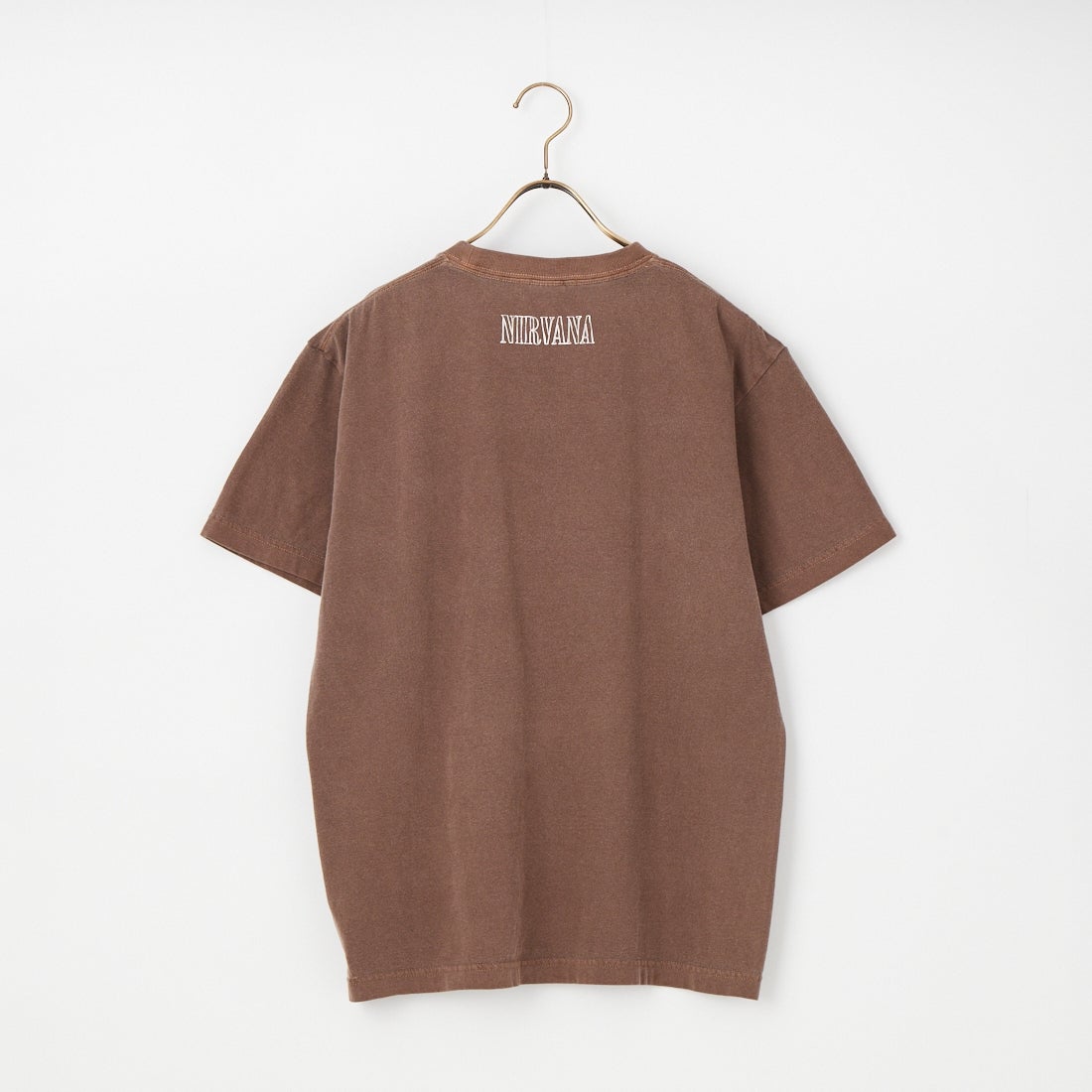GOOD ROCK SPEED [グッドロックスピード] 別注 NIRVANA ロックプリントTシャツ [INTN-066-JF] BROWN