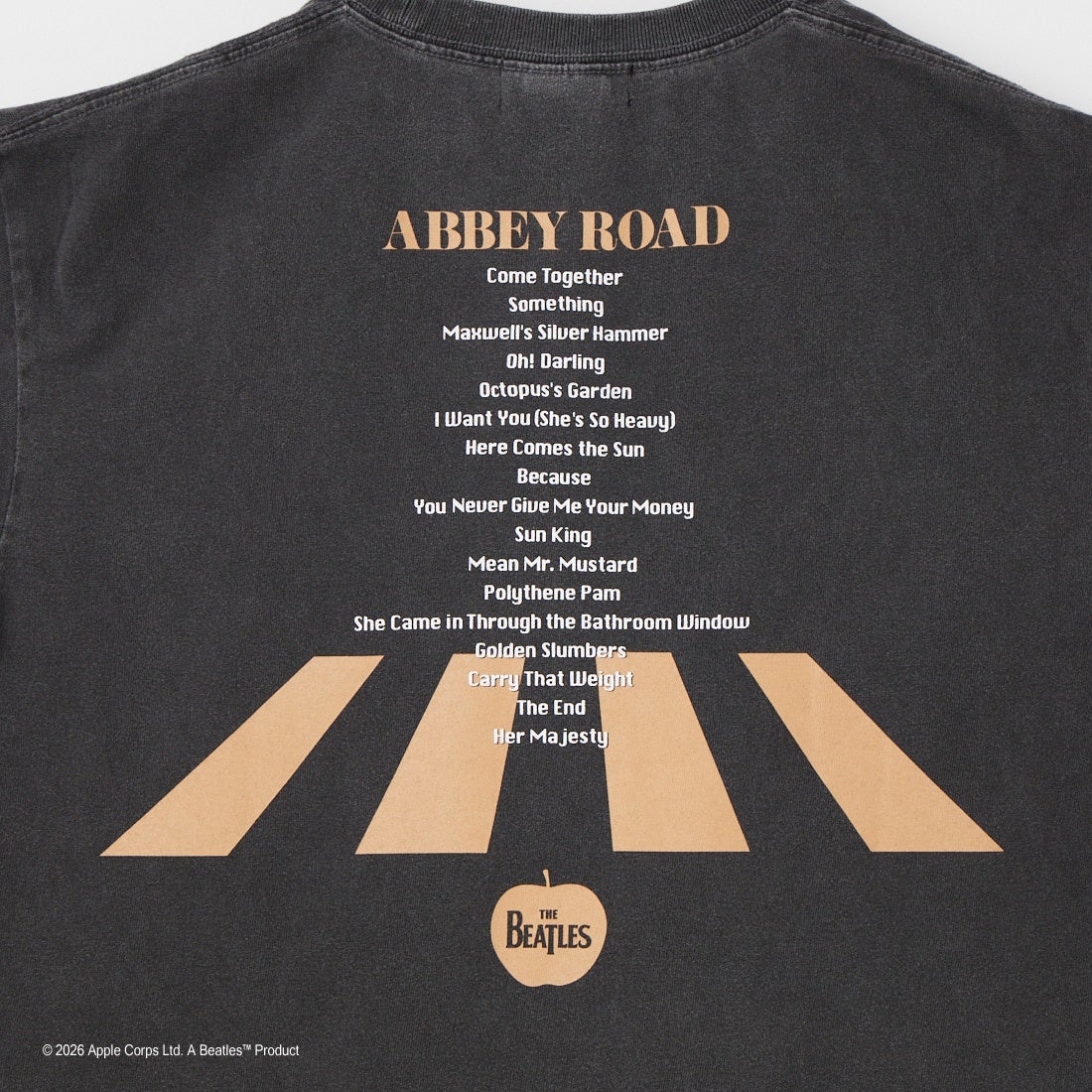 GOOD ROCK SPEED [グッドロックスピード] 別注 THE BEATLES ロックプリントTシャツ [INTN-062-JF] CHARCOAL