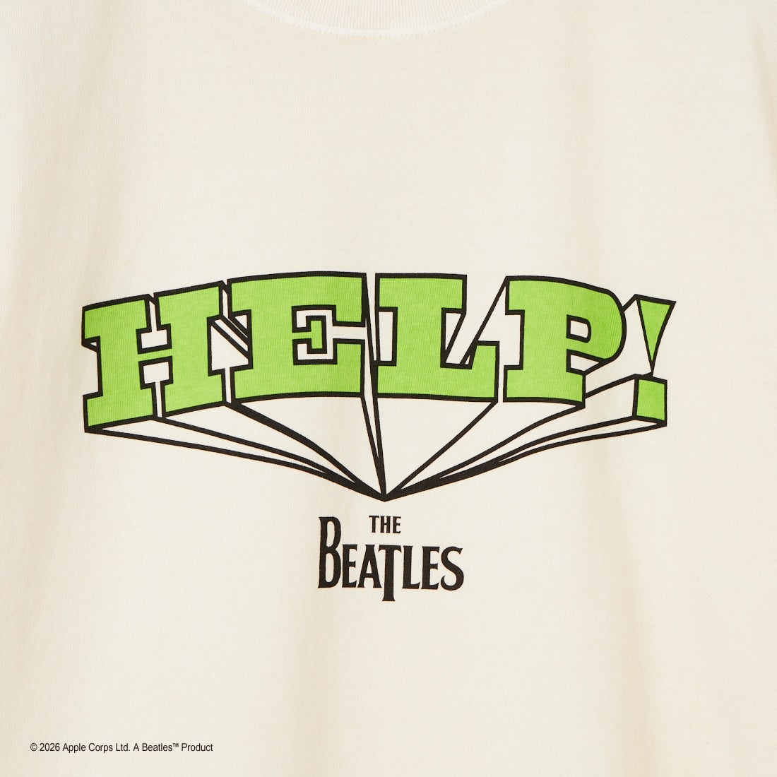 GOOD ROCK SPEED [グッドロックスピード] 別注 THE BEATLES ロックプリントTシャツ [INTN-060-JF] BEIGE