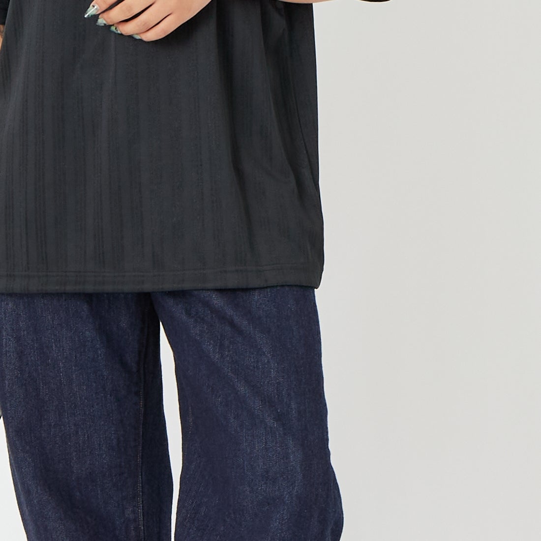 adidas Originals [アディダス オリジナルス] 襟付きゴーリートップ [VA035] JX8980 &&モデル身長：162cm 着用サイズ：S&&