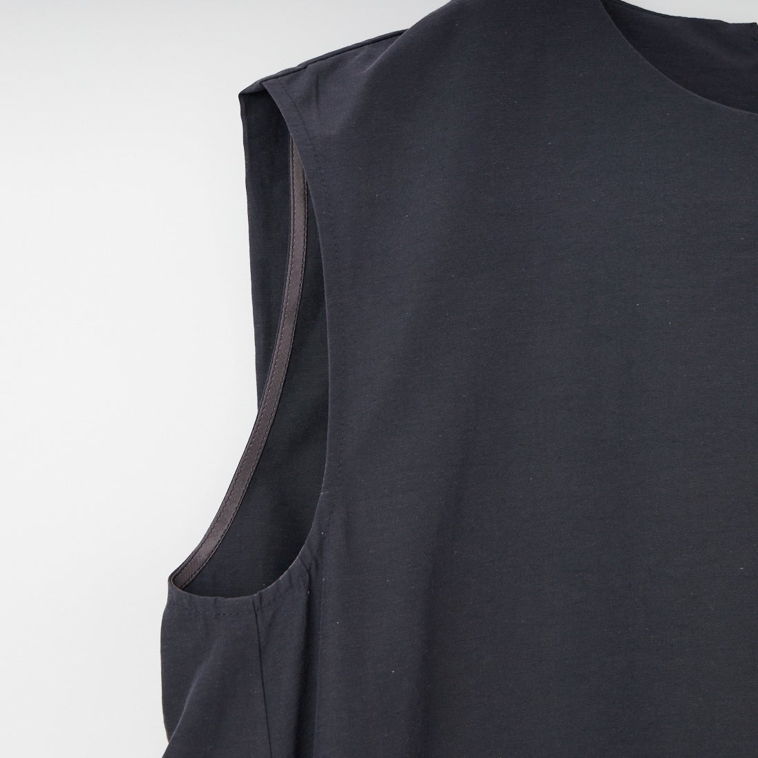 STELLA CIFFON [ステラシフォン] カーゴタッサースリーブレスドレス [ST1-26601] 81 GRAY