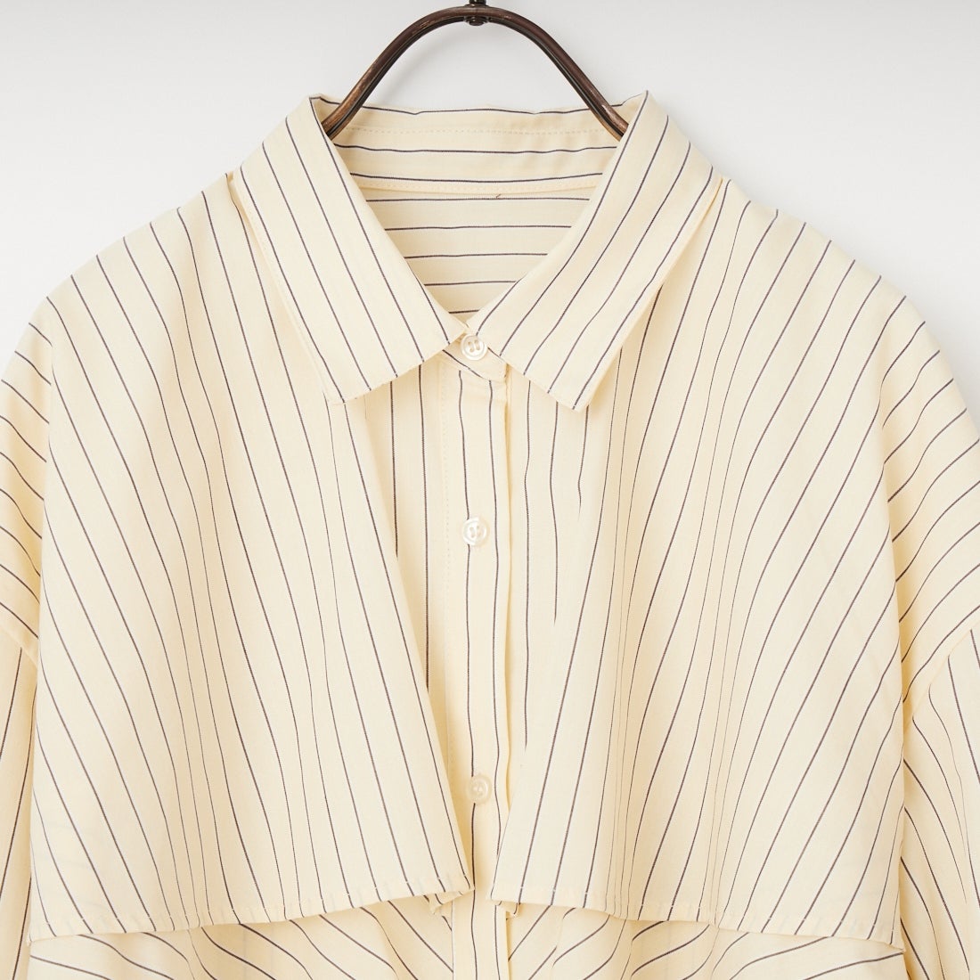 Jf Ready Made [ジェイエフレディメイド] TCブロードストライプシャツ [8560344-01] 52 ｲｴﾛｰ